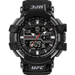 UFC Mens Quartz Tactic Resin Black Watch 53mm