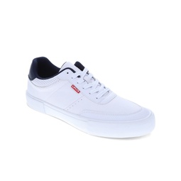 Mens Munro Faux-Leather Retro Low Top Sneakers