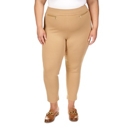 Plus Size High-Rise Pull-On Pants