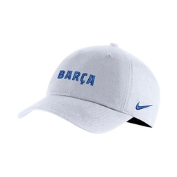 Womens White Barcelona Campus Adjustable Hat