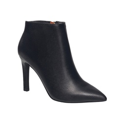 Womens Ally Ankle Stiletto Dress Booties