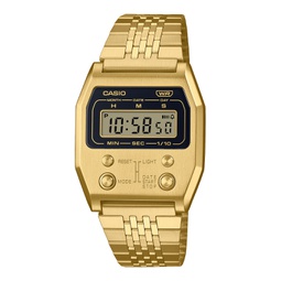 Unisex Digital Gold-Tone Stainless Steel Watch 35mm A1100G-5VT
