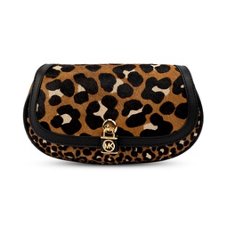 Womens Leopard-Print Haircalf Belt Bag