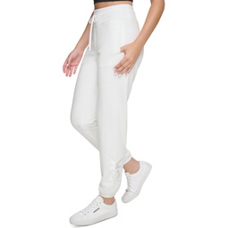 Womens Embroidered Shine Logo Joggers