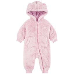 Baby Boys or Girls Sherpa Bear Long Sleeves Coverall