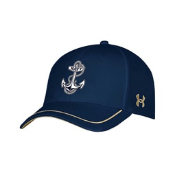 Youth Boys and Girls Navy Navy Midshipmen Blitzing Accent Performance Adjustable Hat