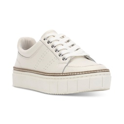 Womens Randay Lace-Up Platform Sneakers