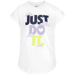 Toddler Girls Just Do It Short Sleeve T-shirt