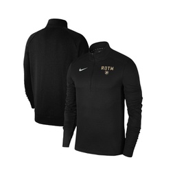 Mens Black Army Black Knights 2023 Rivalry Collection Pacer Performance Quarter-Zip Jacket