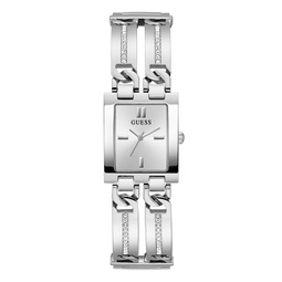 Womens Analog Silver-Tone 100% Steel Watch 39mm