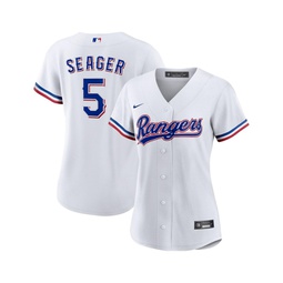 Womens Corey Seager White Texas Rangers Home Replica Player Jersey