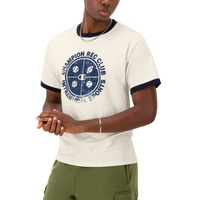 Mens Standard-Fit Logo Graphic Ringer T-Shirt
