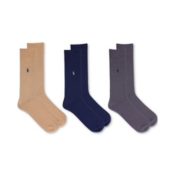 Mens 3 Pack Super-Soft Dress Socks