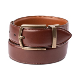 Mens Reversible Textured Stretch Casual Belt