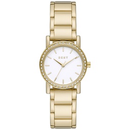 Womens Soho Gold-Tone Stainless Steel Bracelet Watch 29mm