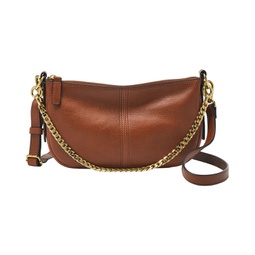 Jolie Convertible Leather Baguette Bag