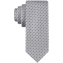 Mens Mini-Bullseye Extra Long Tie