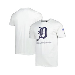 Mens White Detroit Tigers Historical Championship T-shirt
