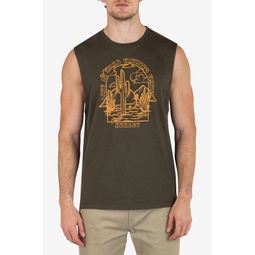 Mens Everyday Explore Oasis Muscle Graphic Tank