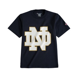Big Boys Navy Notre Dame Fighting Irish Primary Logo T-shirt