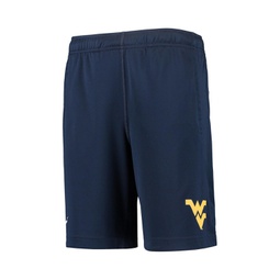 Big Boys Navy West Virginia Mountaineers Performance Fly Shorts