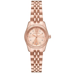 Womens Lexington Three-Hand Rose Gold-Tone Stainless Steel Watch 26mm