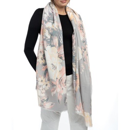 Fall Blooms Super Soft Scarf