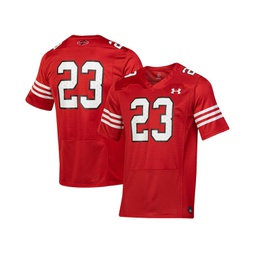 Mens #23 Red Texas Tech Red Raiders Throwback Replica Jersey