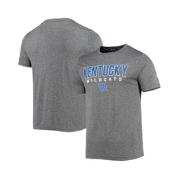 Mens Gray Kentucky Wildcats Stack T-shirt
