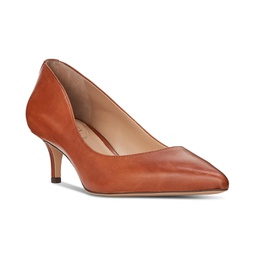 Womens Adrienne Slip-On Pointed-Toe Pumps