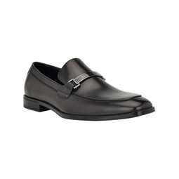 Mens Hisoko Square Toe Slip On Dress Loafers