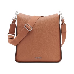 Fay Large Adjustable Crossbody with Magnetic Top Closure