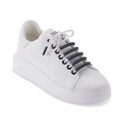 Jewel Lace-Up Low-Top Sneakers