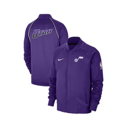 Mens Purple Utah Jazz 2023/24 City Edition Authentic Showtime Performance Raglan Full-Zip Jacket