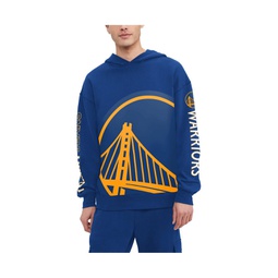 Mens Royal Golden State Warriors KennyPullover Hoodie