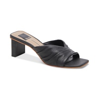 Carlan Slip-On Mid Heel Dress Sandals