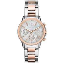 Womens Chronograph Two-Tone Stainless Steel Watch 36mm