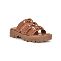 Womens Cazz Strappy Lug Sole Casual Sandals