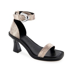 Womens Calico Buckled Strap Sandals