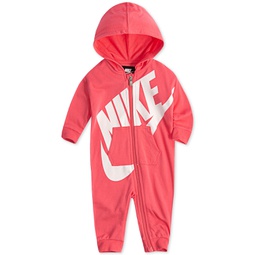 Baby Boys or Baby Girls Play All Day Hooded Coverall