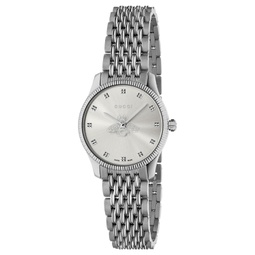 Womens Swiss G-Timeless Stainless Steel Slim Bracelet Watch 29mm