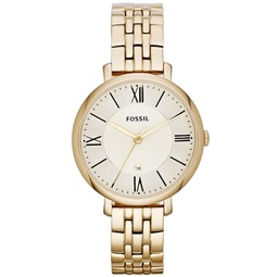 Jacqueline Gold-Tone Stainless Steel Watch 36mm