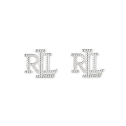 Sterling Silver LRL Logo Stud Earring