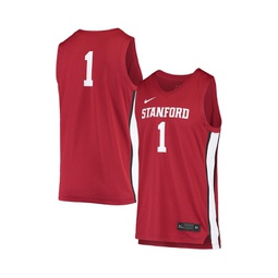 Mens and Womens #1 Cardinal Stanford Cardinal Replica Basketball Jersey