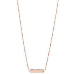 Lane Stainless Steel Bar Chain Necklace