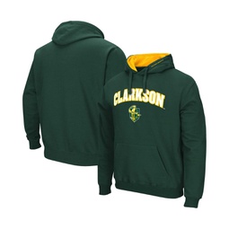 Mens Green Clarkson Golden Knights Arch & Logo Pullover Hoodie