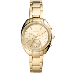 Ladies Vale Chronograph gold tone stainless steel watch 34mm