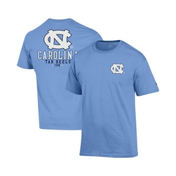 Mens Carolina Blue North Carolina Tar Heels Stack 2-Hit T-shirt