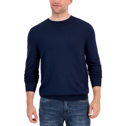 Mens Long-Sleeve Crewneck Merino Sweater