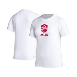 Womens White St. Louis City SC AEROREADY Club Icon T-shirt